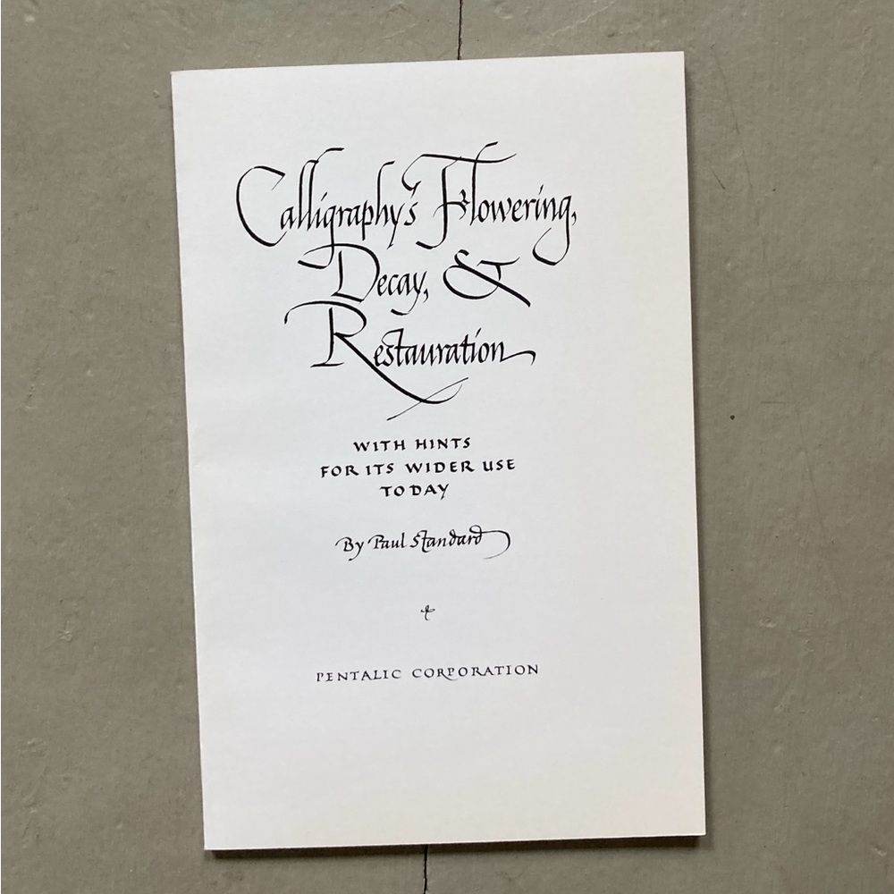 Calligraphy’s Flowering Decay & Restauration Lettering Printmaking Rust Typology